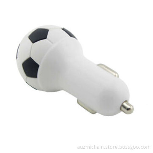 In Car Charger with Football Single USB